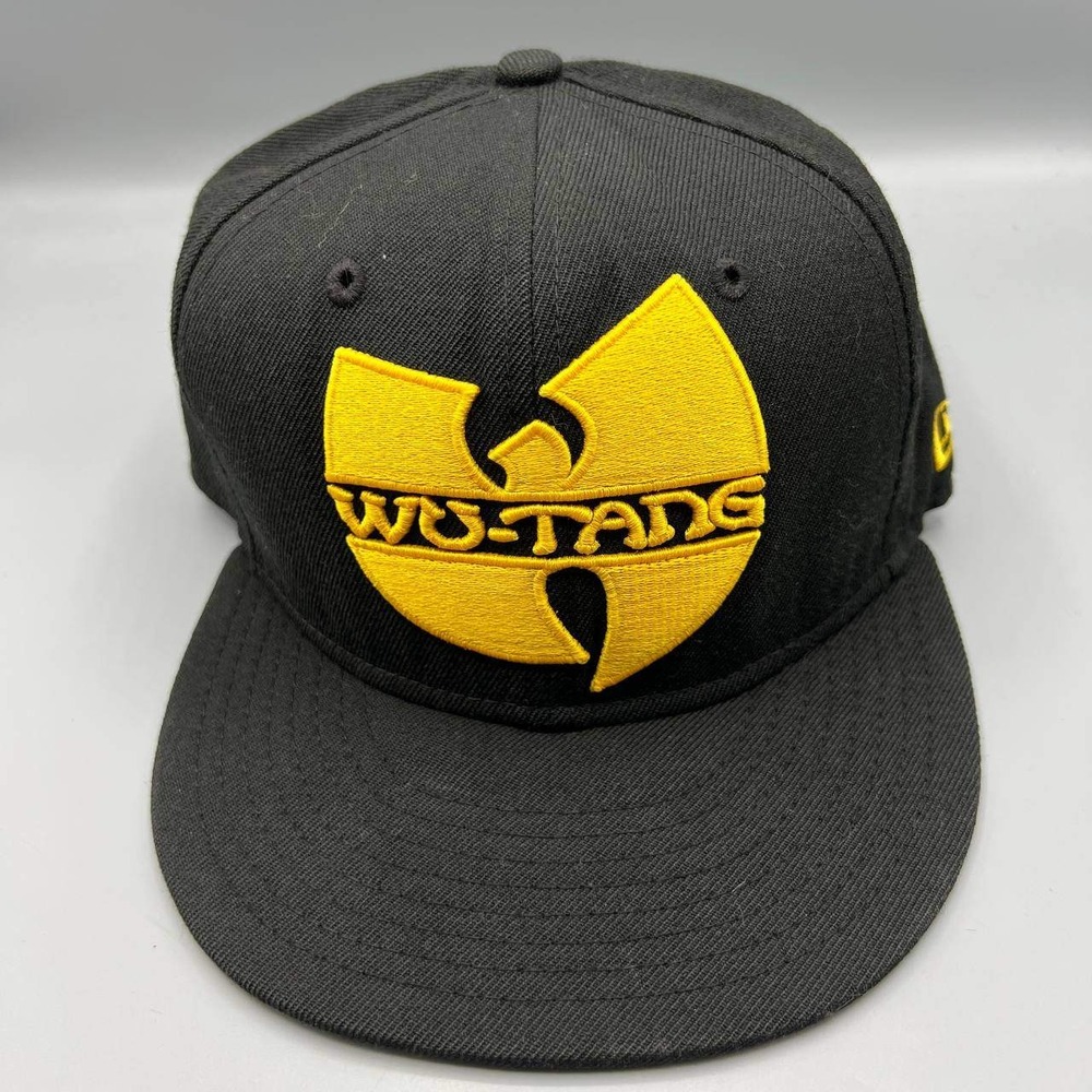 Wu-Tang Clan Hat Men Medium-Large Black 9Fifty New Era Snap Back Cap M-L